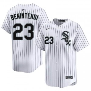 #23 Andrew Benintendi 2026 South Side Hitmen Mens White Jersey 470959-952
