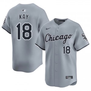 #18 Men CWS 2026-27 Gray Anthony Kay Jerseys 460894-380
