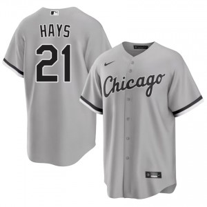 #21 Grey Men Sox Austin Hays Popular Jersey 409180-795