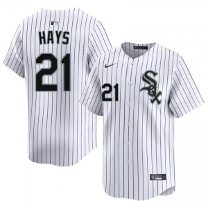 #21 Men's South Side Hitmen White Stitched Austin Hays Jersey 379467-244