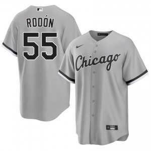 #55 2026-27 Grey CWS White Sox Carlos Rodon Men's Jerseys 347821-866
