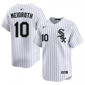 #10 Chase Meidroth White New Sox Men Jersey 231281-869