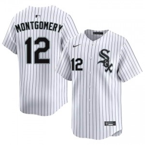 #12 Colson Montgomery White New Mens South Side Hitmen Jersey 838777-614