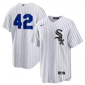 #42 2026-27 Men Jackie Robinson Day ChiSox White Jersey 931342-399