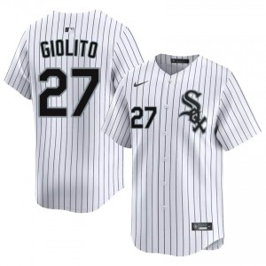 #27 South Side Hitmen White Men's Official Lucas Giolito Jerseys 279898-711