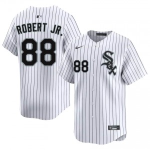 #88 Stitched White Men Chicago White Sox Luis Robert Jr. Jersey 980824-846