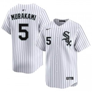 #5 Sox White Men's Limited Munetaka Murakami Jersey 113164-869