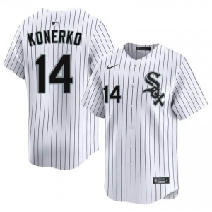 #14 Paul Konerko Mens White Player Sox Jersey 559871-310