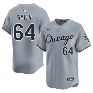 #64 The South Siders Mens Gray Player Shane Smith Jersey 820269-883
