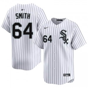 #64 Shane Smith CWS Authentic White Men Jerseys 674610-754