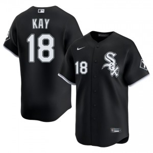 #18 Player Men Black Anthony Kay South Side Hitmen Jerseys 415495-778
