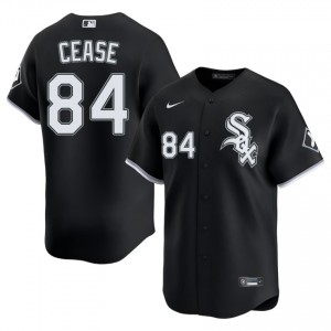 #84 Men Black Dylan Cease South Side Hitmen Authentic Jerseys 914262-643