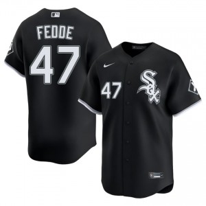 #47 Black Mens Go-Go Sox Erick Fedde 2026 Jersey 304213-591