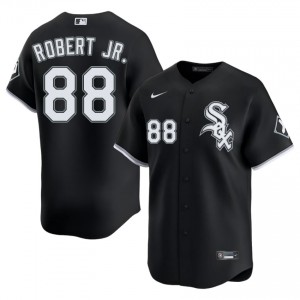 #88 Black Men's Popular Luis Robert Jr. Chicago White Sox Jersey 978593-351