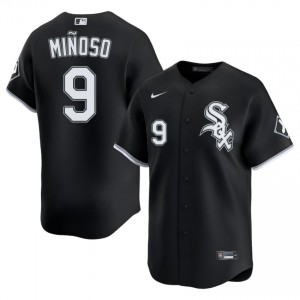 #9 The South Siders Men's Minnie Minoso Official Black Jersey 841761-743