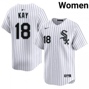 #18 Popular Anthony Kay South Side Hitmen Women White Jersey 154033-966