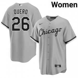 #26 Grey Womens Edgar Quero Authentic The South Siders Jerseys 373455-375