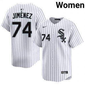 #74 MLB Womens Eloy Jimenez White The South Siders Jerseys 845387-369