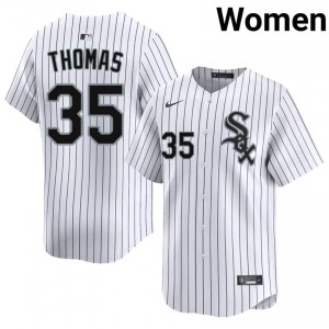 #35 New White Sox Frank Thomas Women's Jersey 127959-692