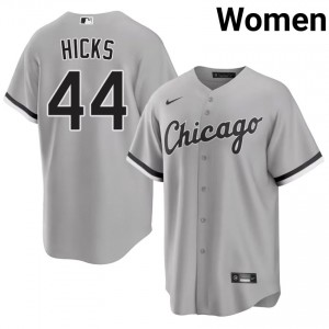 #44 Women Grey Jordan Hicks The South Siders Popular Jersey 892465-353