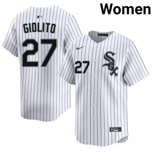 #27 White CWS Lucas Giolito New Women's Jerseys 569300-410