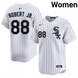 #88 Luis Robert Jr. White Sox Popular Women's White Jersey 718118-571