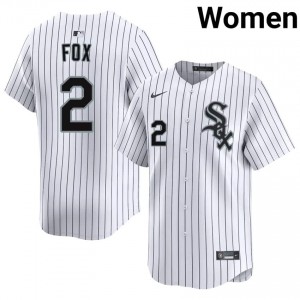 #2 Nellie Fox Chicago White Sox 2026 Womens White Jerseys 577197-884
