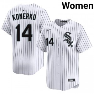 #14 Limited White South Side Hitmen Women Paul Konerko Jersey 744511-917