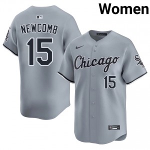 #15 Women's 2026 Sean Newcomb CWS Gray Jersey 685562-416