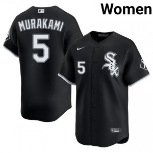 #5 South Side Hitmen Women's Black Limited Munetaka Murakami Jersey 752222-573