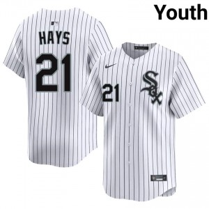 #21 White Chicago White Sox Austin Hays Youth New Jerseys 779232-573