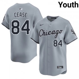 #84 Popular Gray Dylan Cease Youth CWS Jersey 824542-534