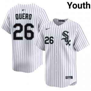 #26 CWS Limited White Youth Edgar Quero Jersey 620397-172