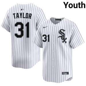 #31 White Grant Taylor Popular Youth Sox Jerseys 438801-481