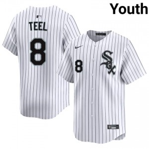 #8 White Kyle Teel Popular Chicago White Sox Youth Jerseys 670957-347