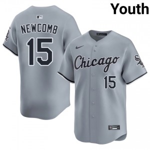 #15 Sean Newcomb The South Siders 2026-27 Youth Gray Jerseys 507666-626