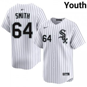 #64 Stitched The South Siders White Youth Shane Smith Jerseys 464442-101