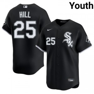 #25 Youth Black The South Siders Derek Hill Limited Jerseys 395807-480