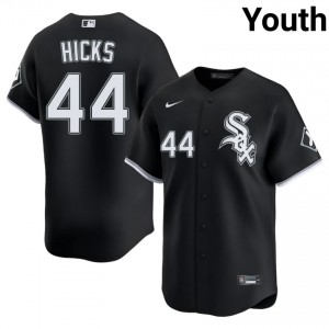 #44 Go-Go Sox Black 2026-27 Youth Jordan Hicks Jerseys 640285-171